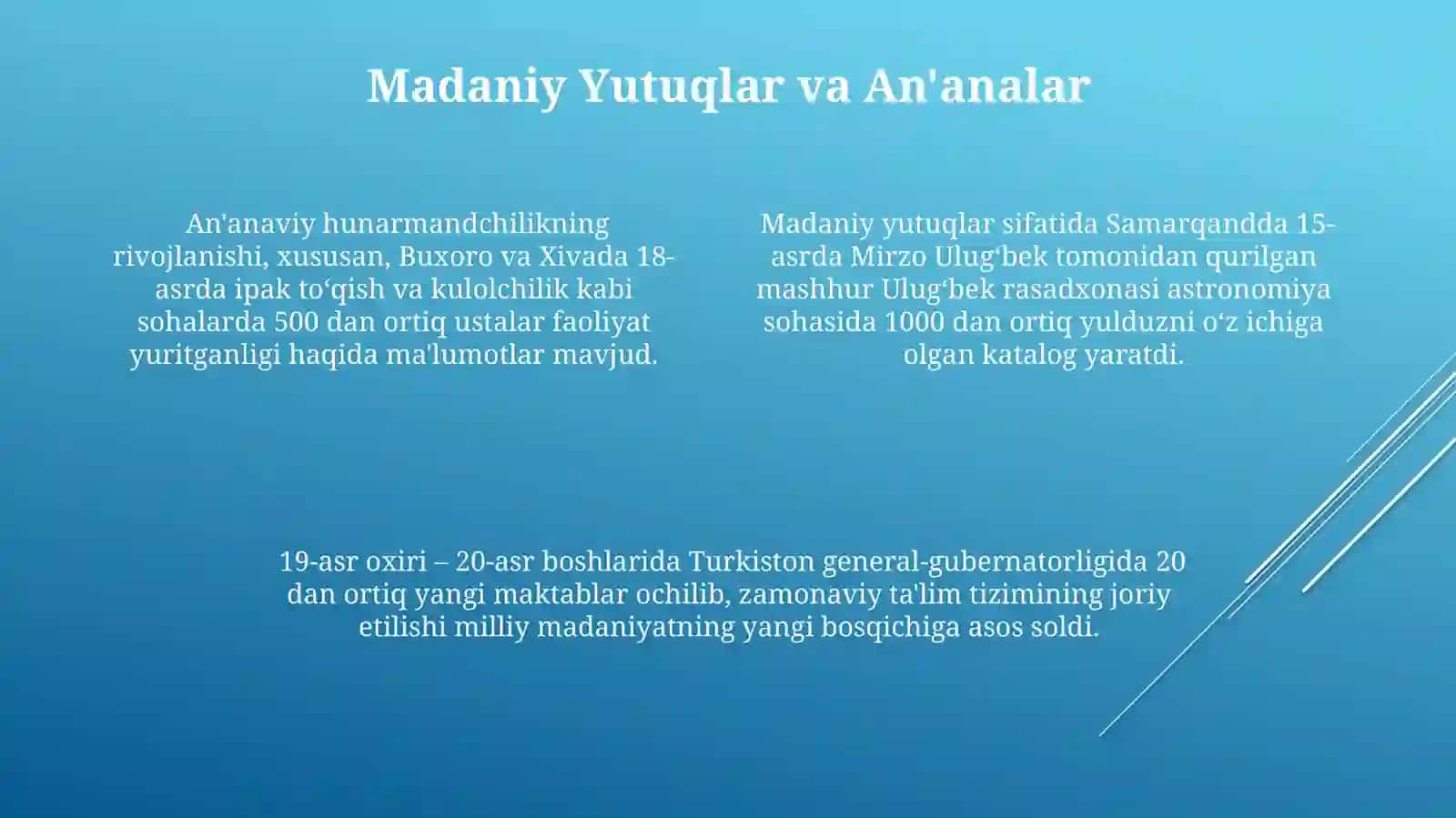Da'vomuddatiningo‘zigahosxususiyatlari 4