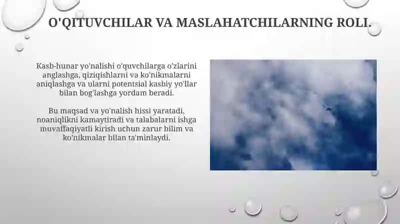 Kasb-hunarga yo'naltirishning tarbiyaviy ahamiyati 4