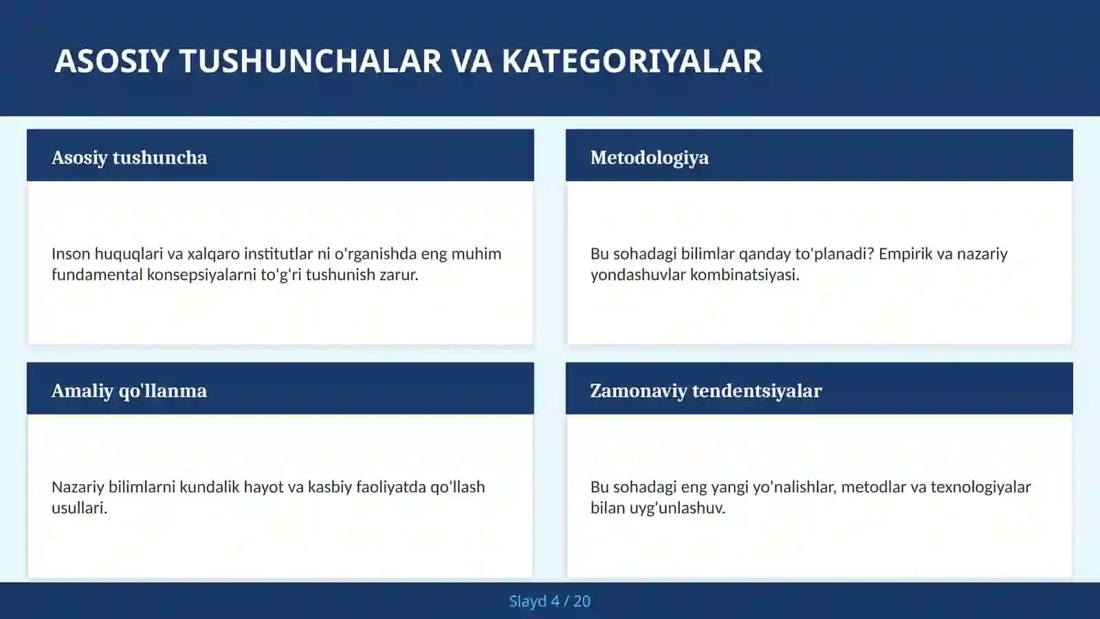 Inson huquqlari va xalqaro institutlar 4