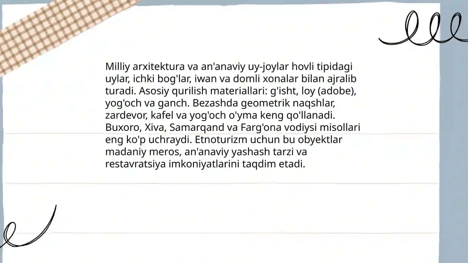 Turizmda etnografik yoʻnalishlar 4