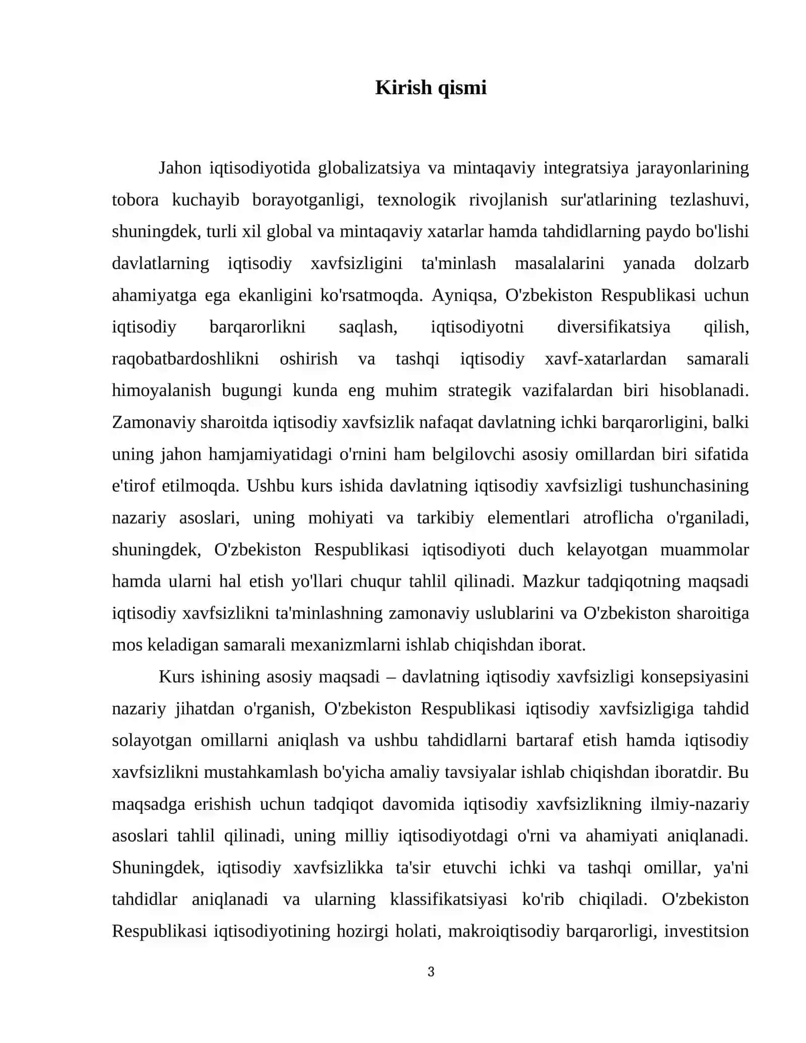 Davlatning iqtisodiy xavfsizligi 4