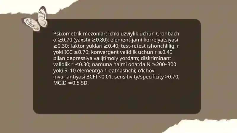 Yolgʻizlik hissini aniqlash metodikasi 4