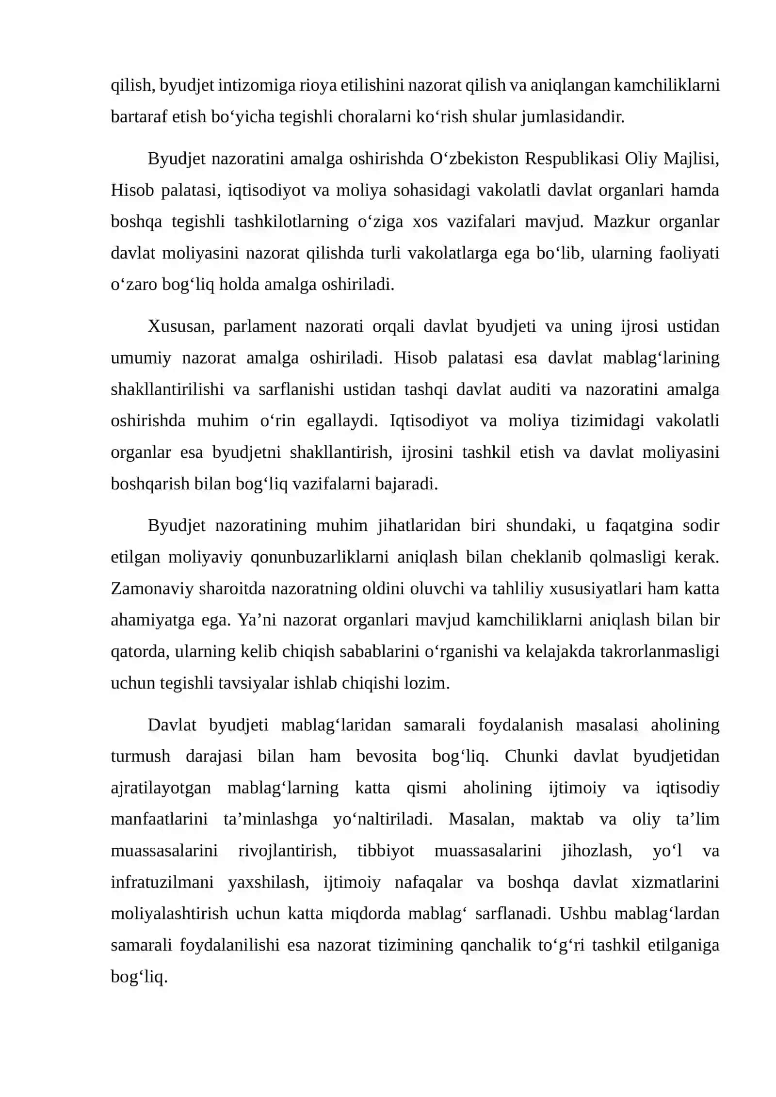 BYUDJET NAZORATI ORGANLARI VAKOLATLARI 4