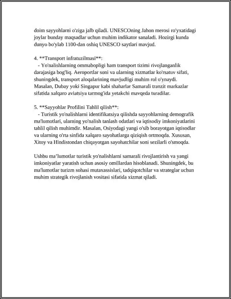 TURISTIK YO'NALISHLARNI BRENDLASH 4