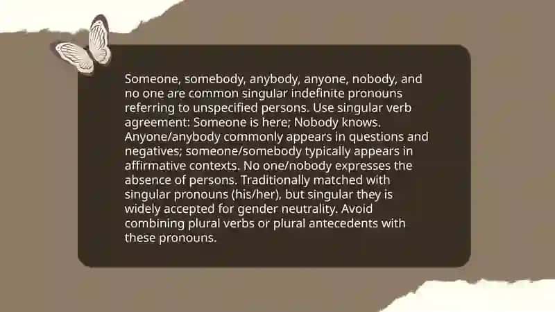 Indefinite pronouns 4