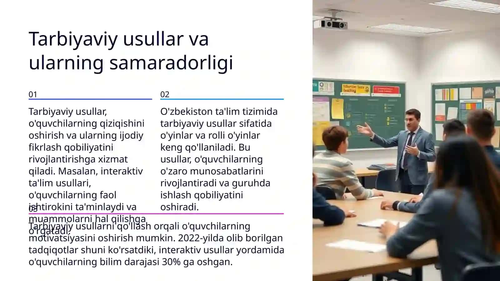Tarbiyaviy ishlarning mazmuni va usullarini amalyotda qo'lash 4