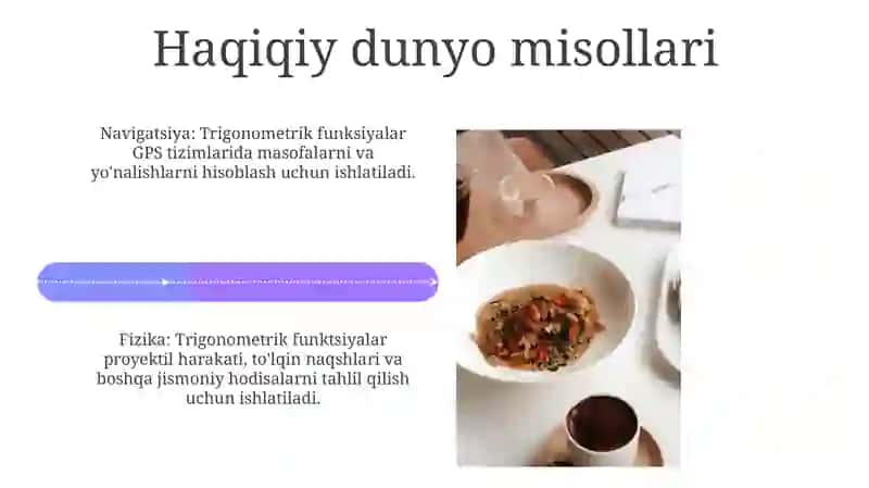 Sinus, Kosinus, Tangens va Kotangensni hisoblash 4