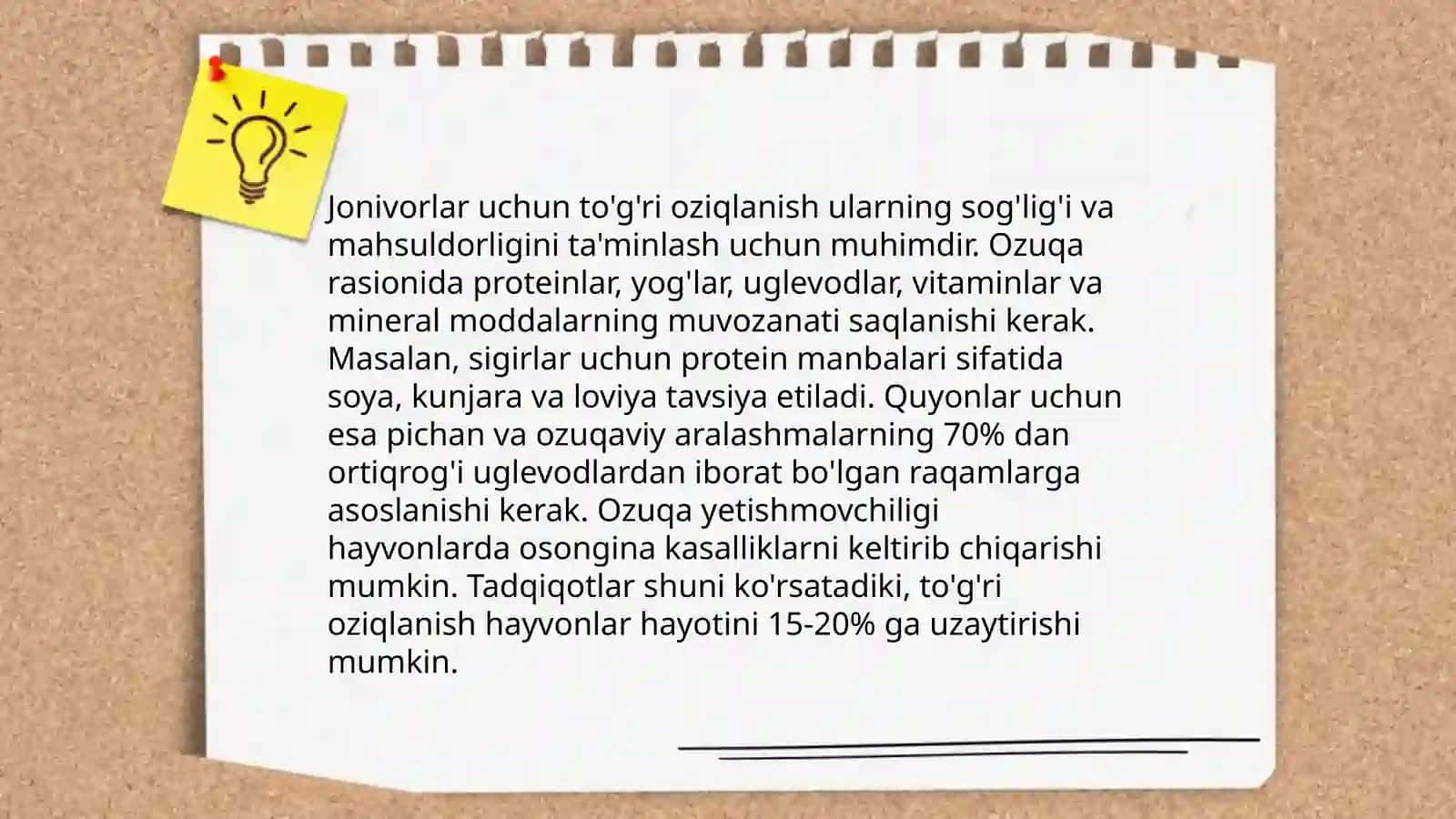 Jonivorlarga g'amxo'rlik qiling 4