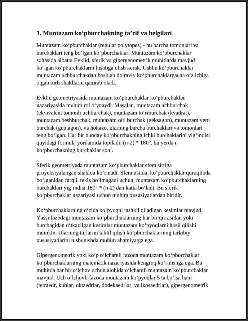 MUNTAZAM KOʻP YOQLAR 4