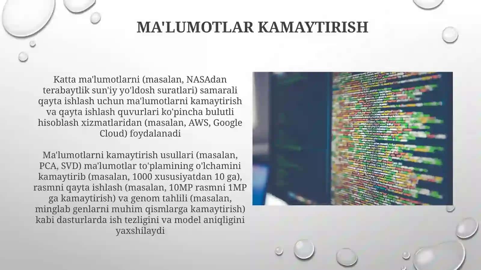 Datchikma'lumotlarini qayta ishlash 4