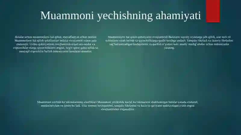 Bolalarno Masalalar Yechishga Orgatish 4
