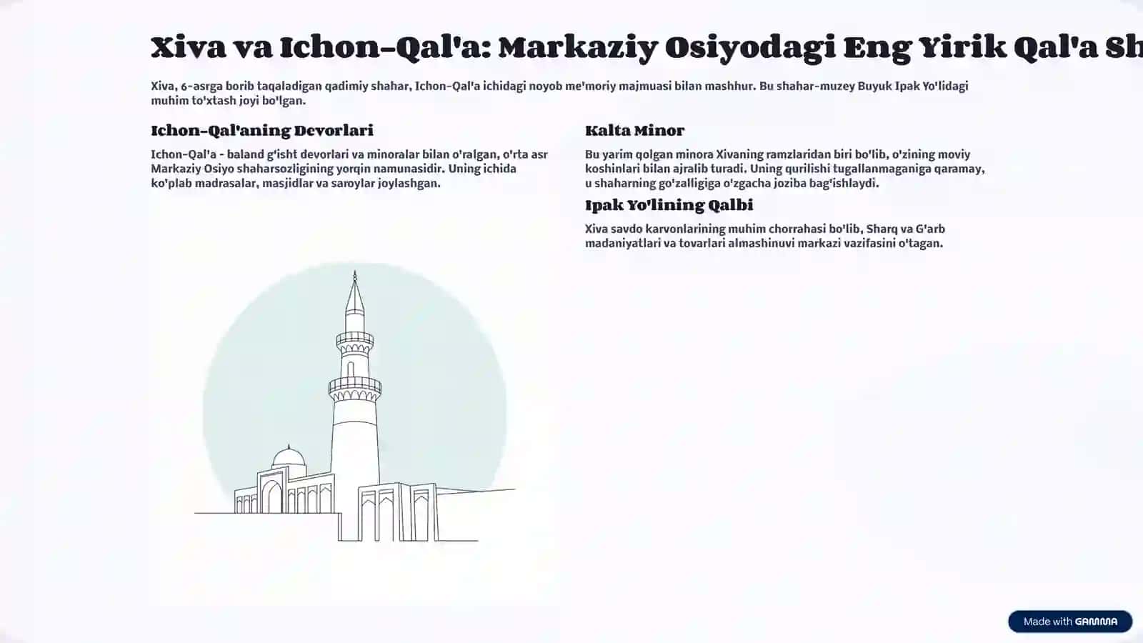 O'zbekiston Tarixiy Joylari: Meros va Madaniyatning Qalblari 4