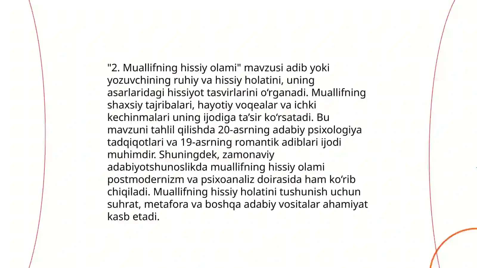 Muallif individual olamni idrok etishi 4