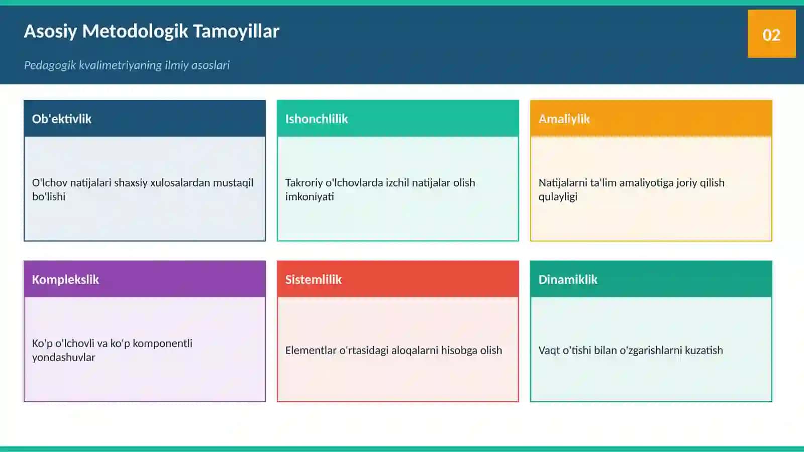 PEDAGOGIK KVALIMETRIYA 4