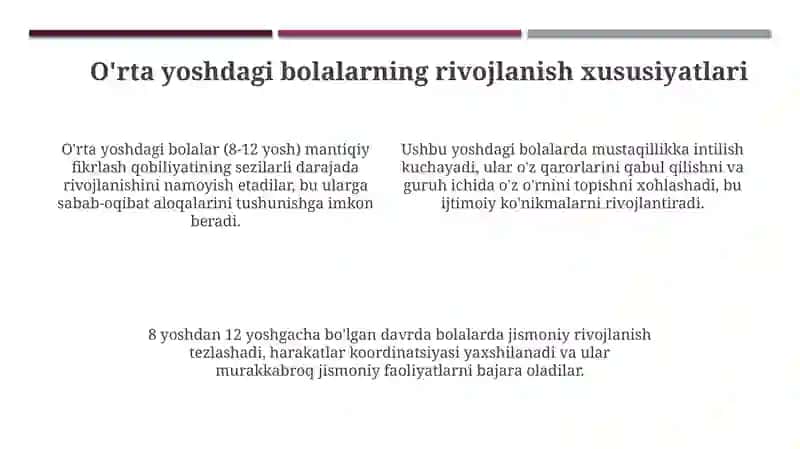 Õrta yoshdagi bolalarga beriladigan milliy va harakatli õyinlarni õrganish 4