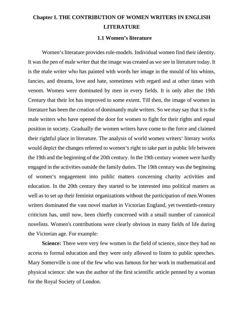 Women-writers in English literature 4