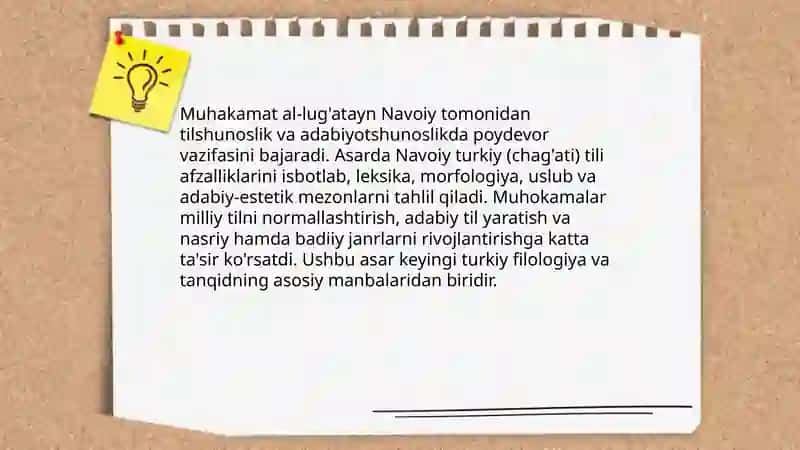 Navoiyning ilmiy -nasriy asarlari 4