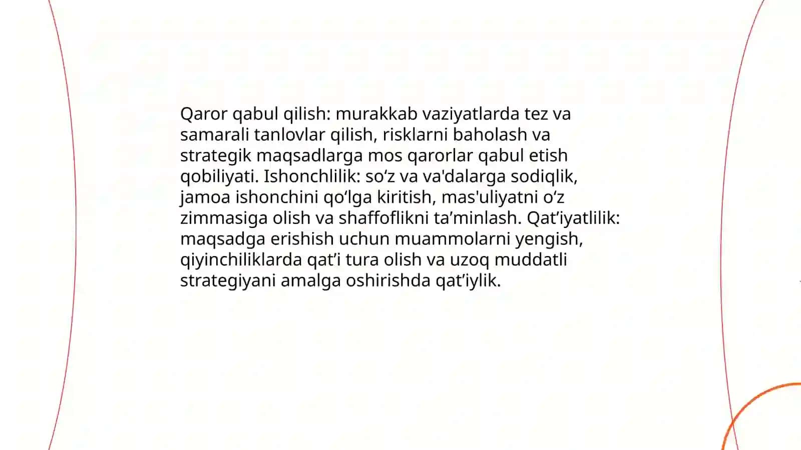 Liderlik sifatlar nazariyasi 4
