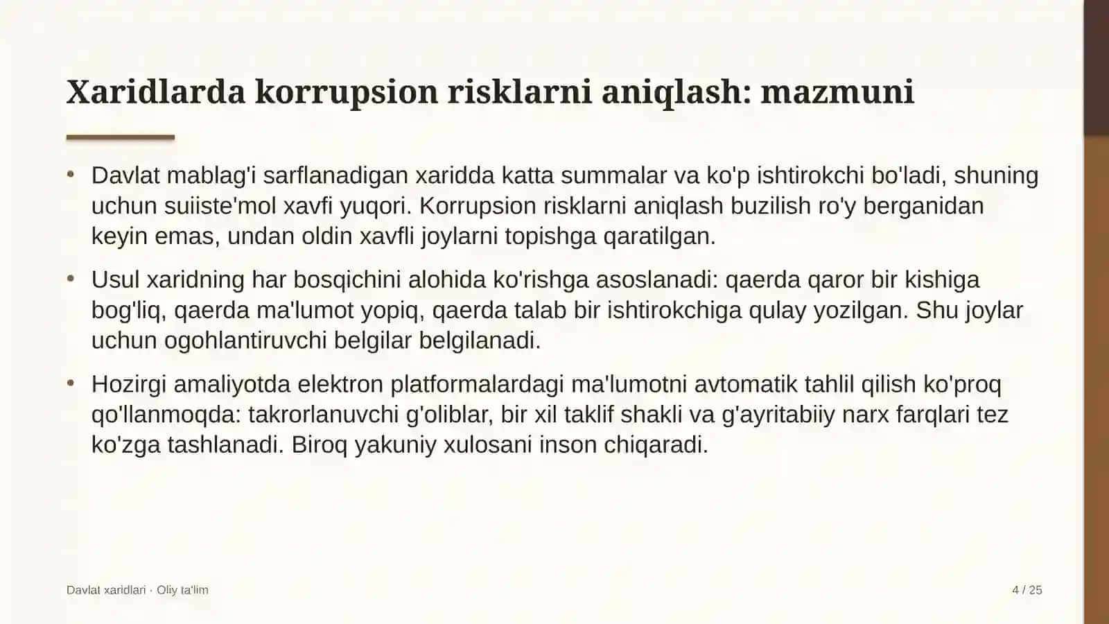 tabiat yodgorliklarida xaridlarda korrupsion risklarni aniqlash 3140 4