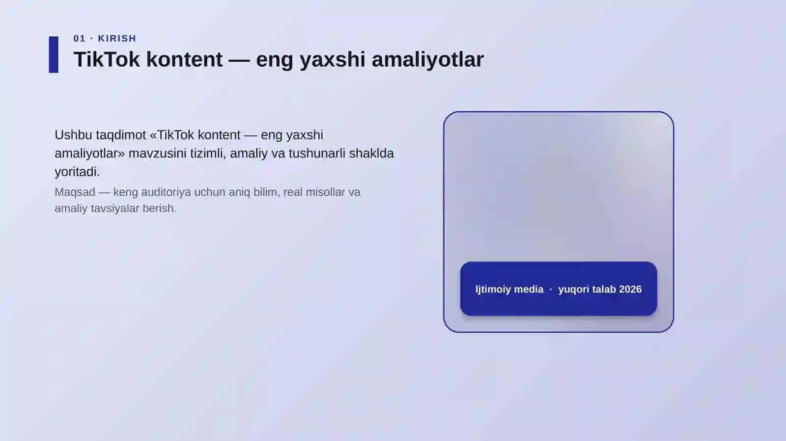TikTok kontent — eng yaxshi amaliyotlar 4