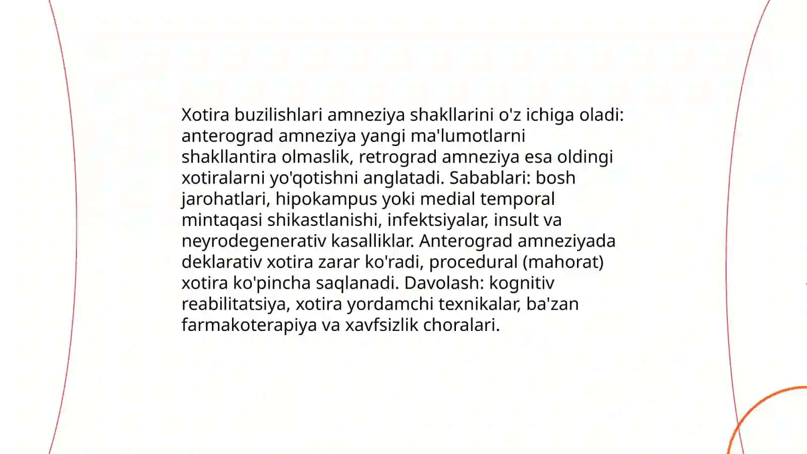 Bilish jarayonlarini buzilishi 4