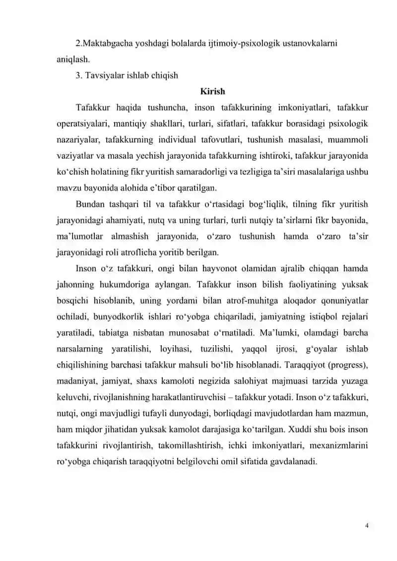 Tafakkurni tadqiq etish 4