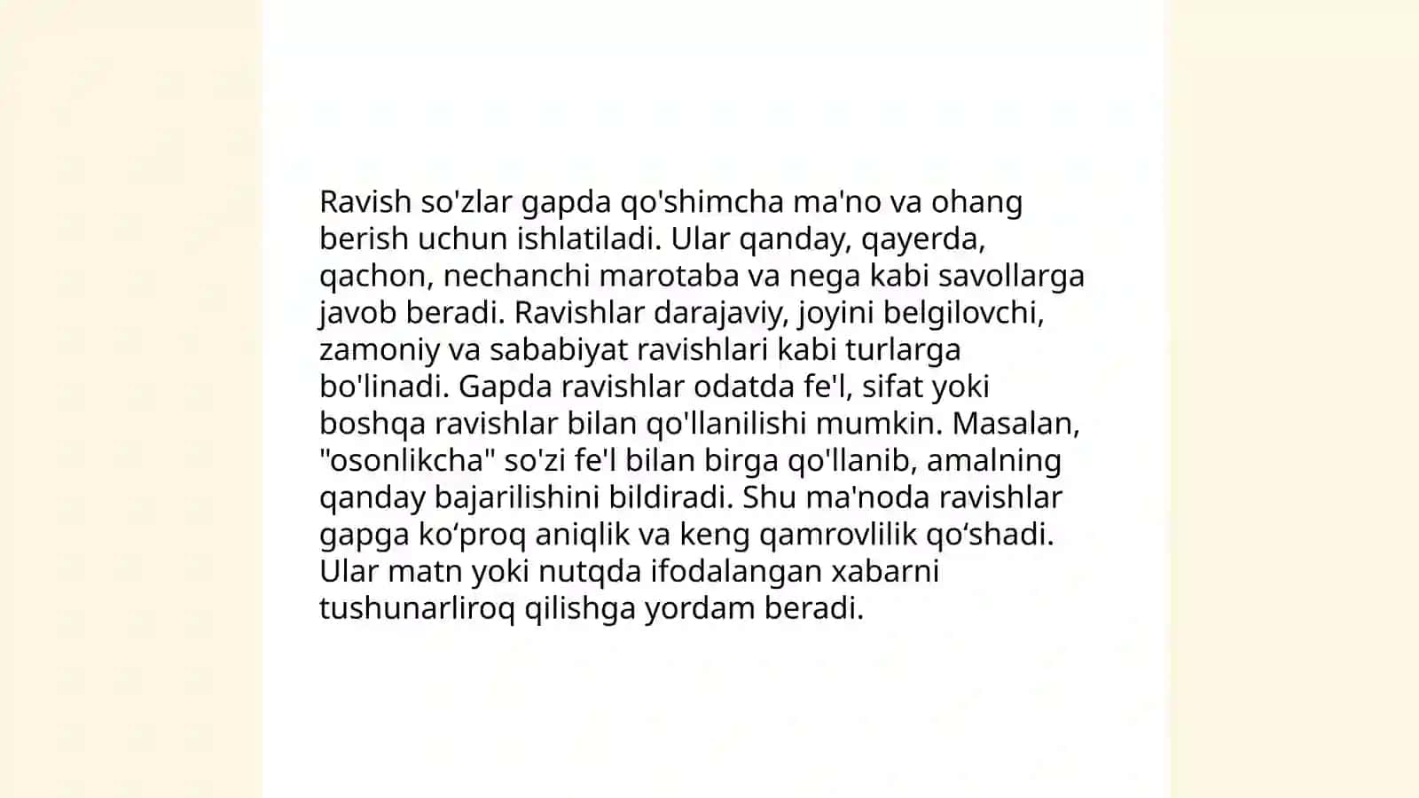 Ravish so'z turkumi 4
