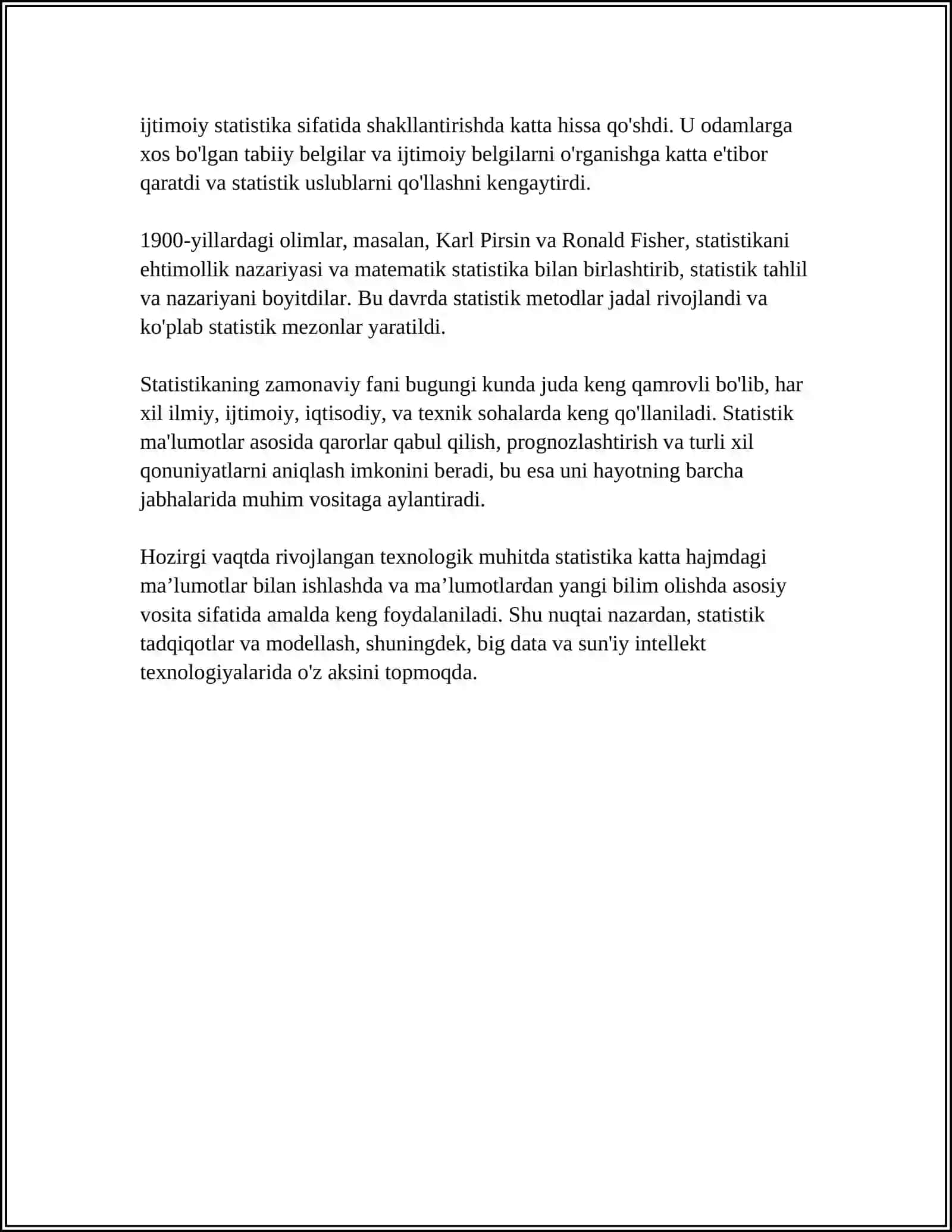 STATISTIKA FANINING TARIXI 4
