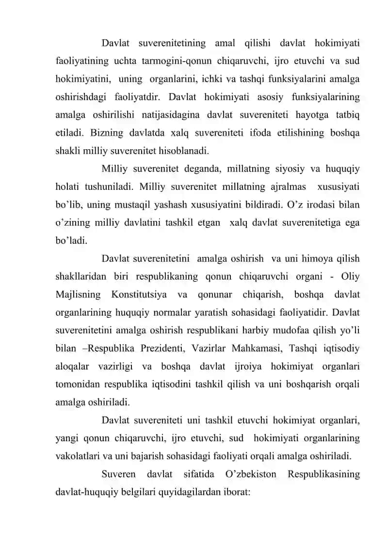 O’zbekiston Respublikasi Konstitutsiyasi 4