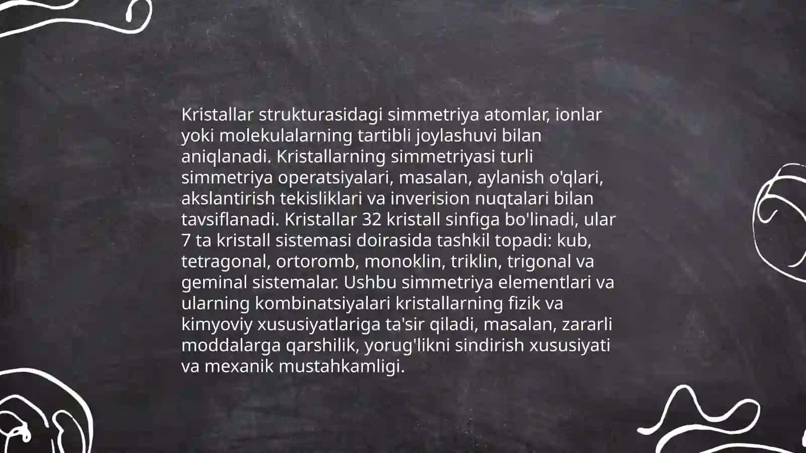 Tabiatdagi semetriyalar 4