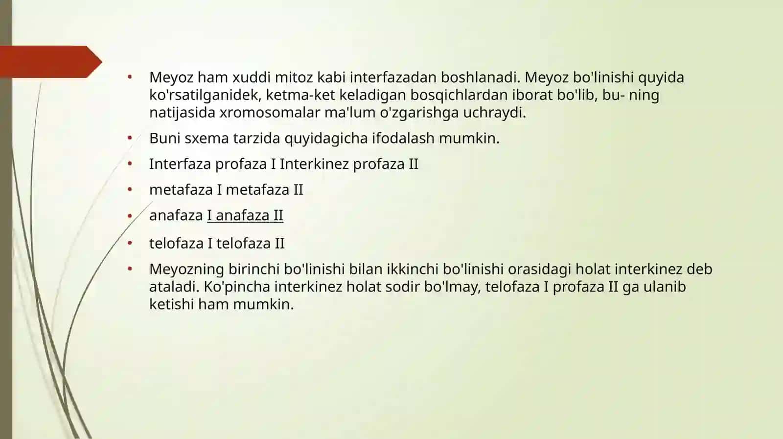 Meyozning biologika hamiyati 4