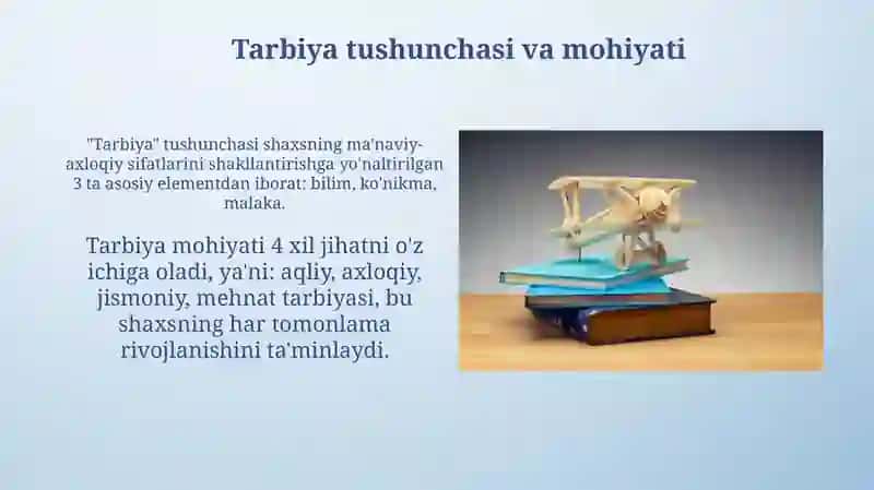 Tarbiya ob'ekti va sub'ekti sifatida shaxs 4