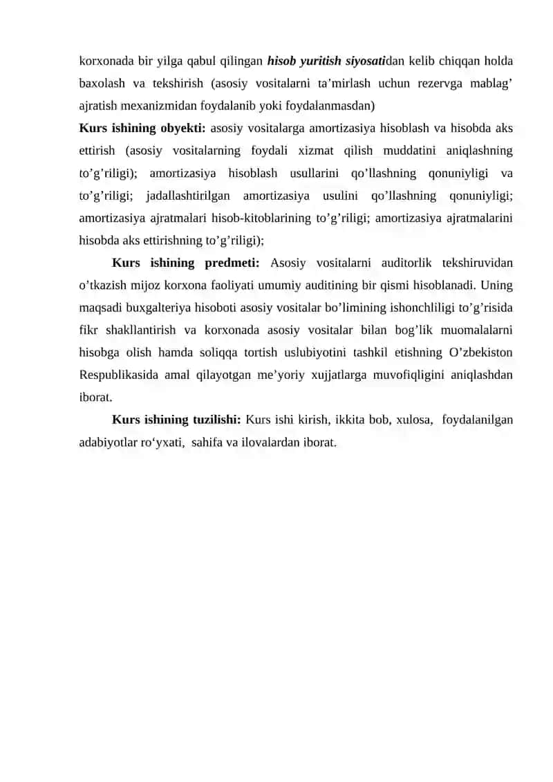 Asosiy vositalar auditi 4