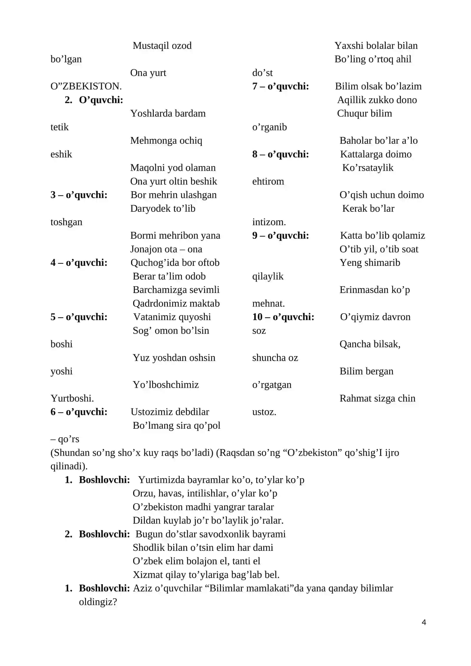 SAVODXONLIK BAYRAMI 4