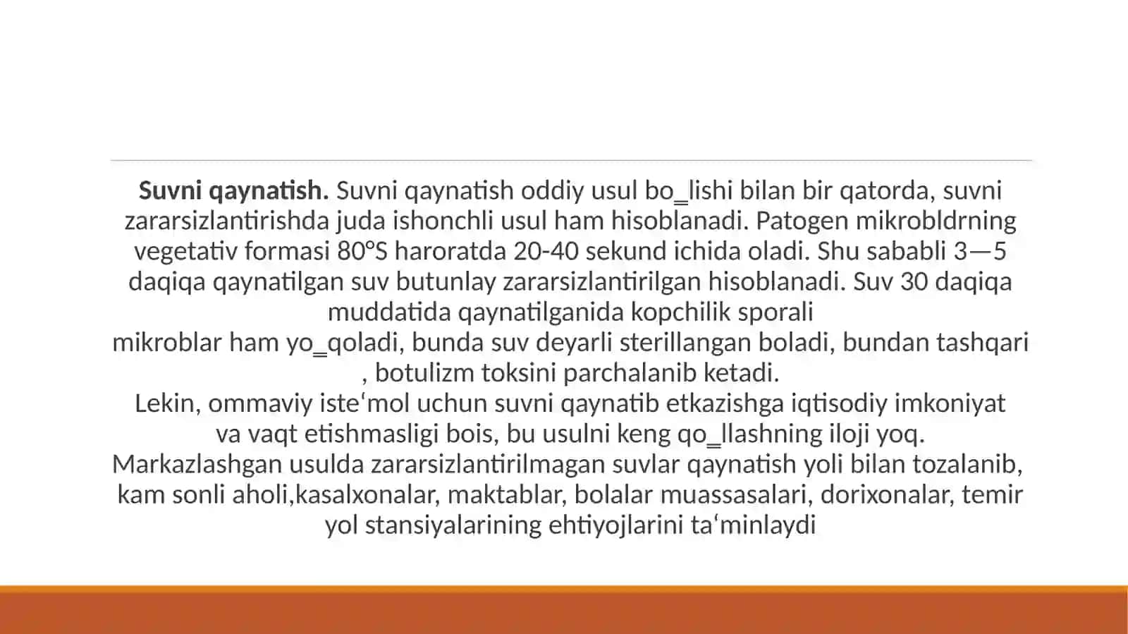 FARMASEVTIKA SOHASIDA QO'LLANILADIGON SUVNI TAYORLASH 4