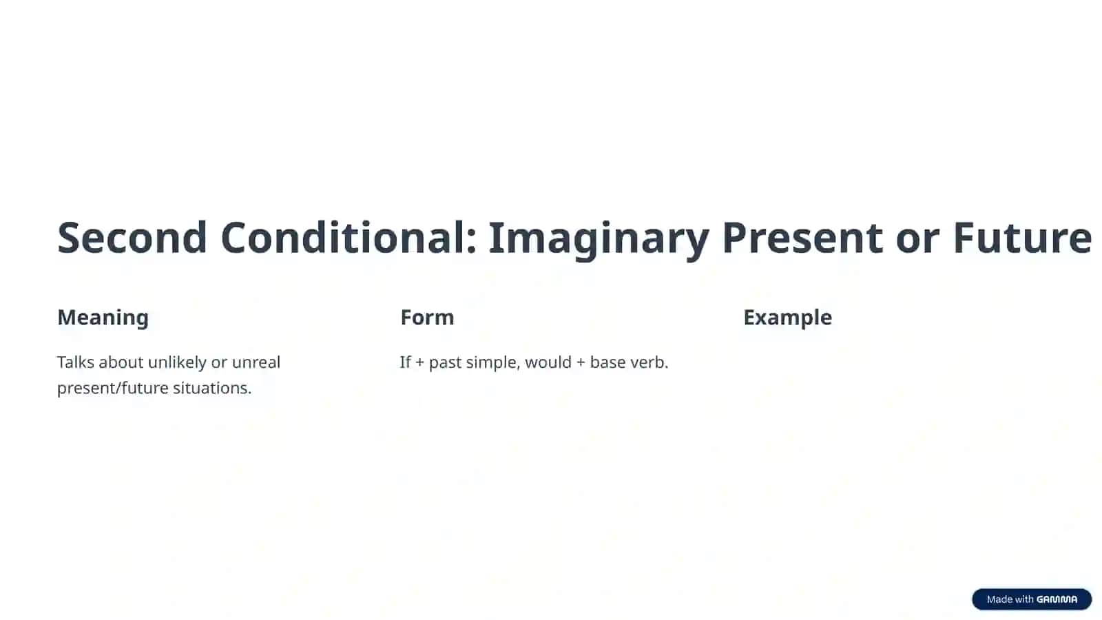 If Conditionals 4