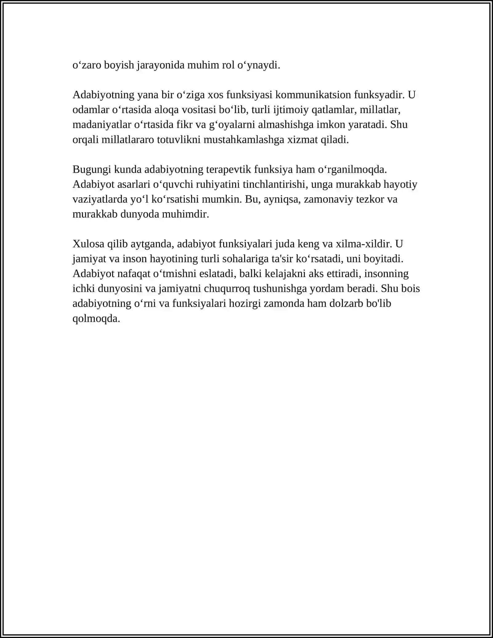 ADABIYOT FUNKSIYASI 4