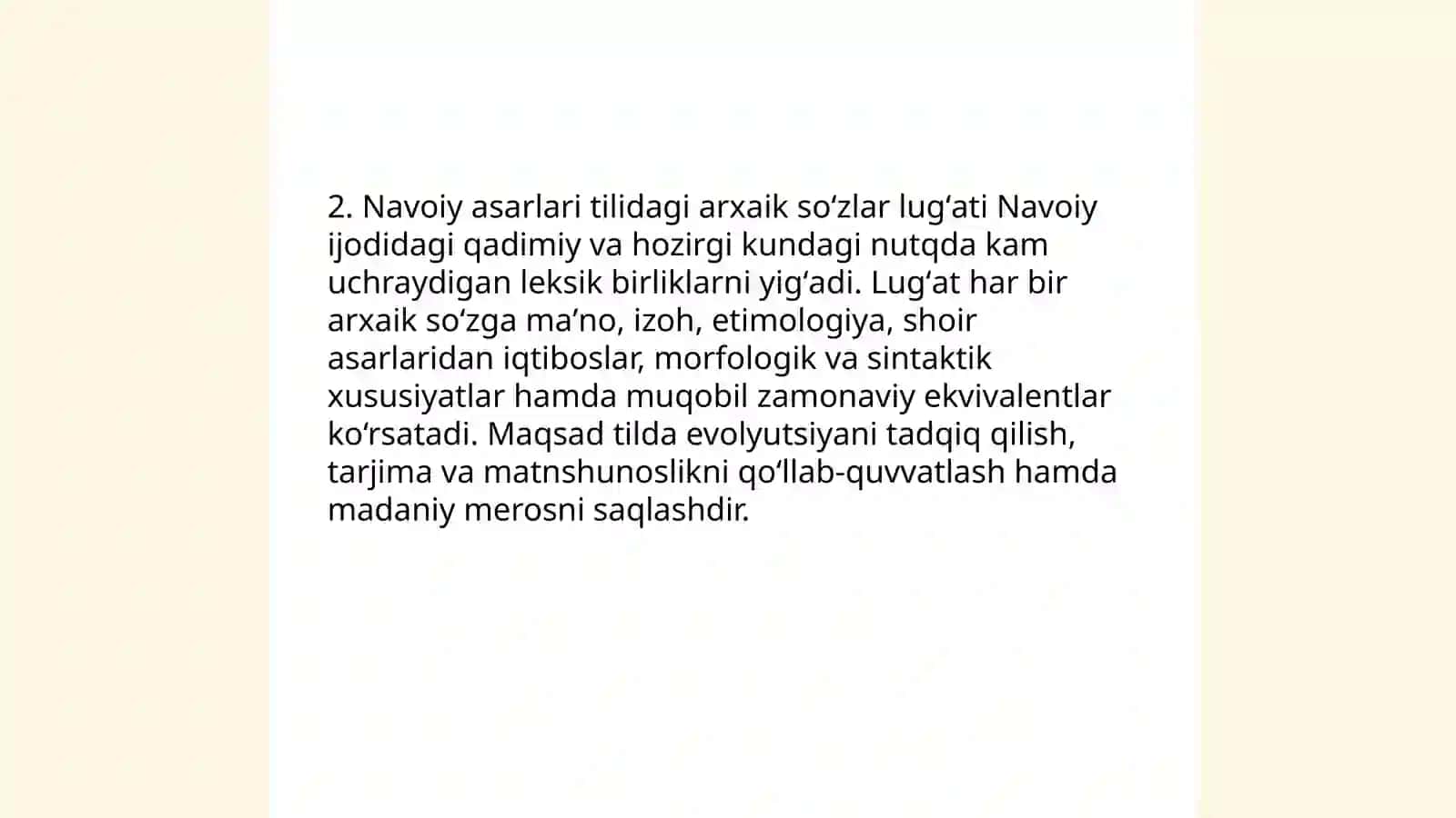 Alisher Navoiy leksikasi lug'atlari 4