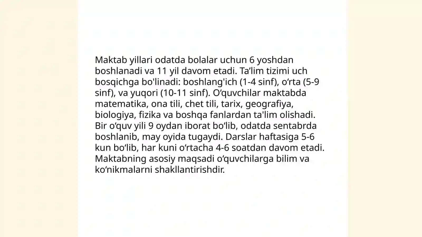Bolalik xotiralari 4
