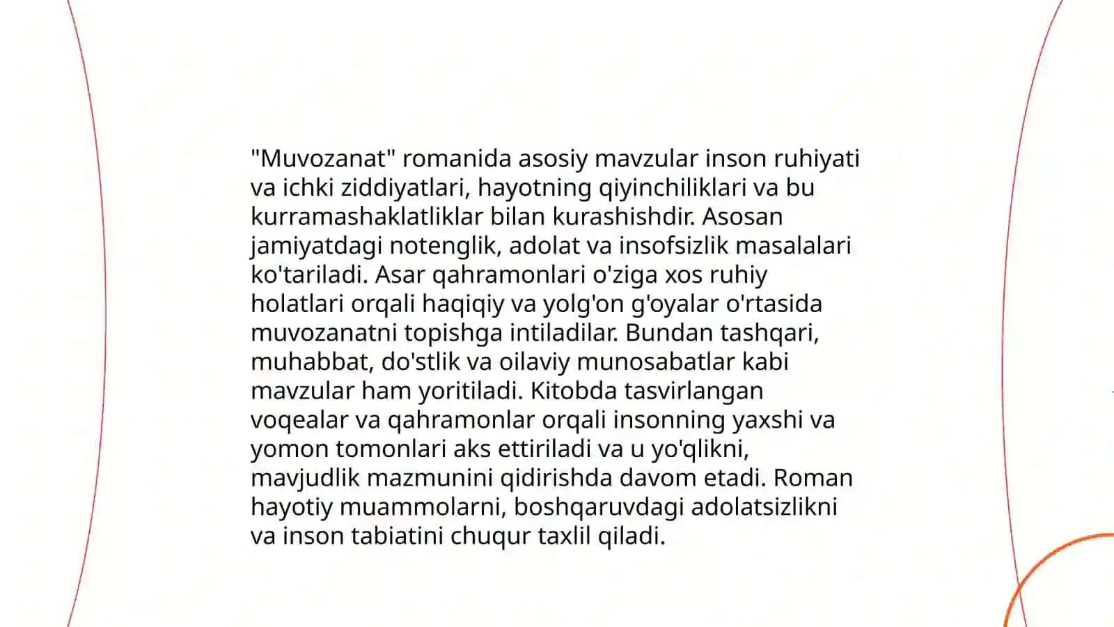 Muvozanat 4