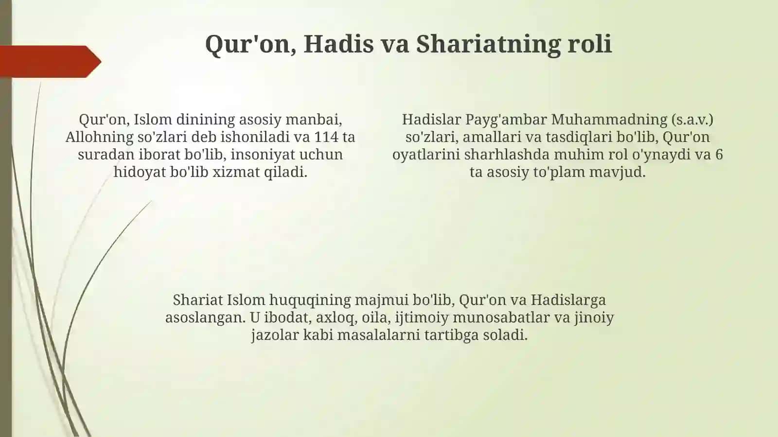 Islom dinining strukturasi va funksiyalari 4