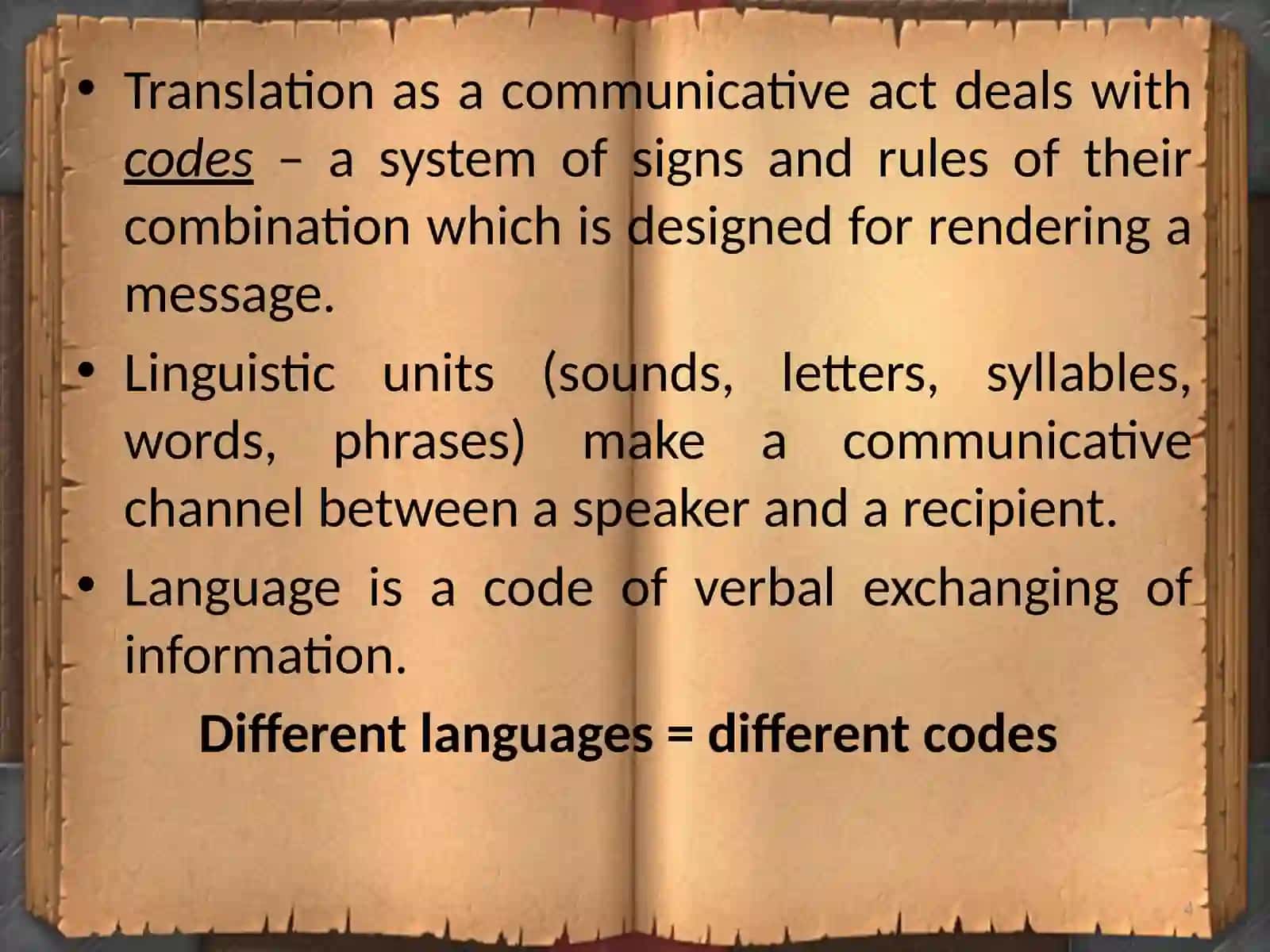 Theory and practice of translation 4