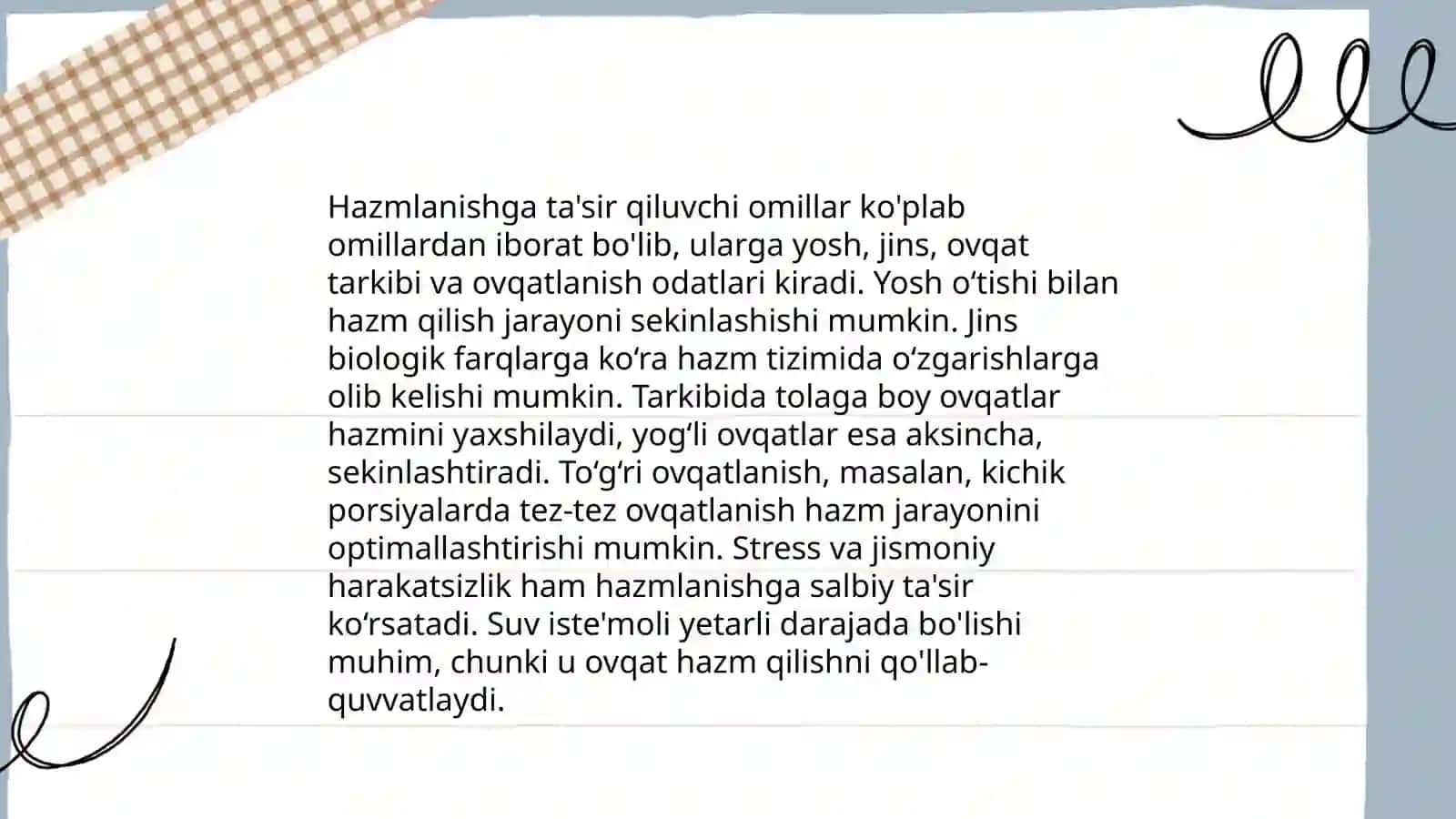 Hazmlanish jarayonining boshqarilish 4