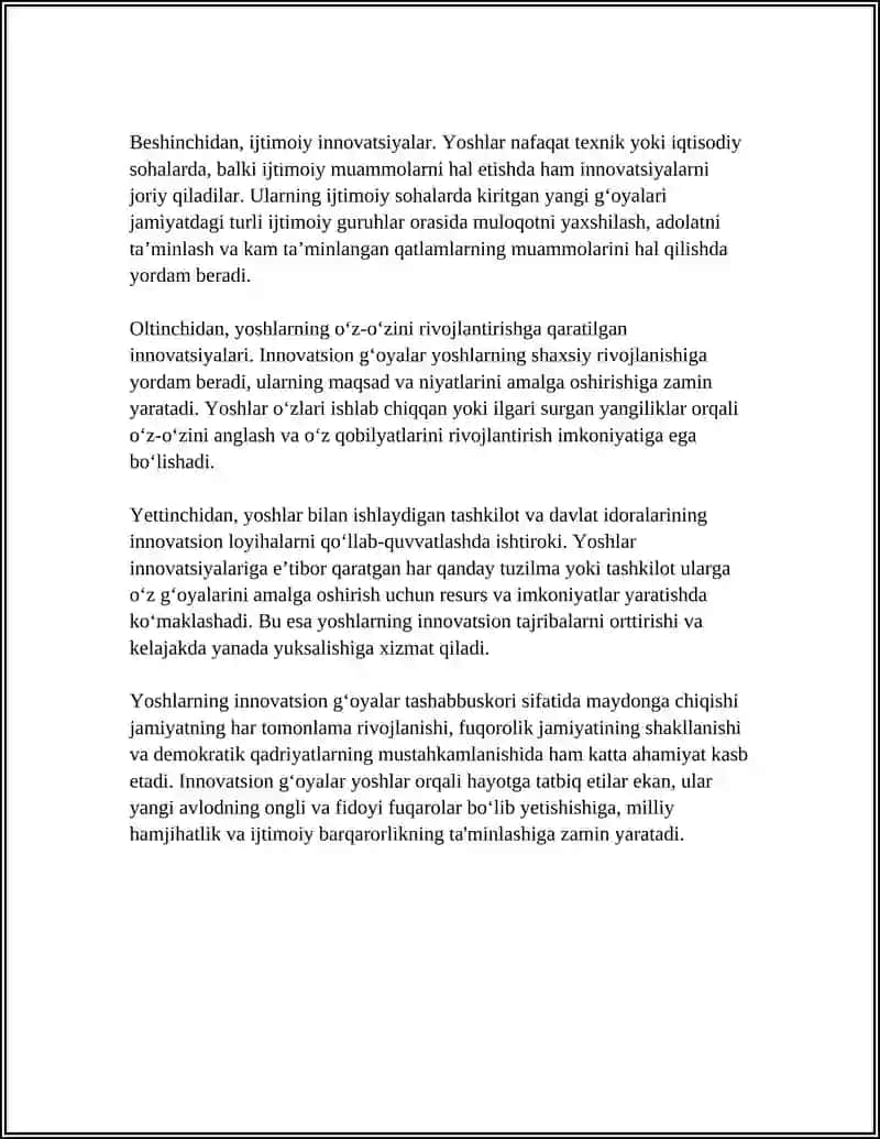 YOSHLAR – INNOVATSION G'OYALAR TASHABBUSKORI 4