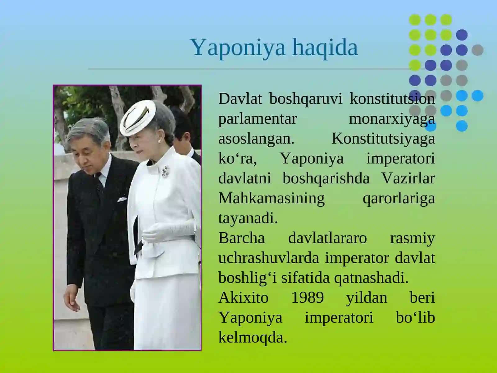 YAPONIYA TA’LIM TIZIMI 4