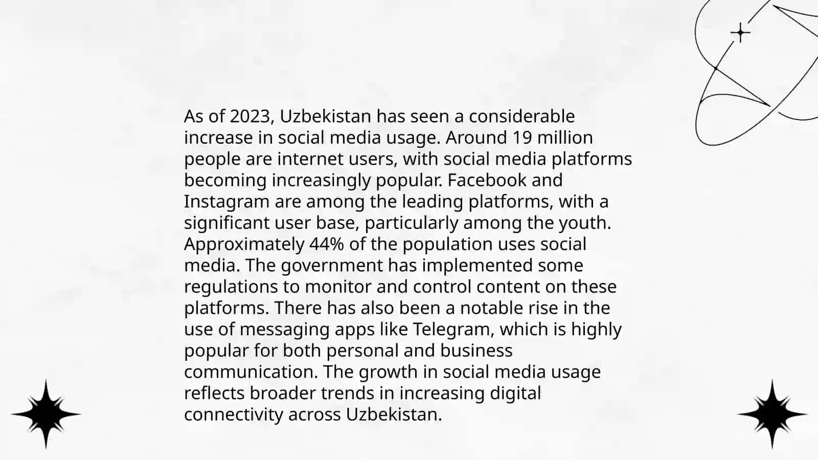 Social Media in Uzbekistan 4