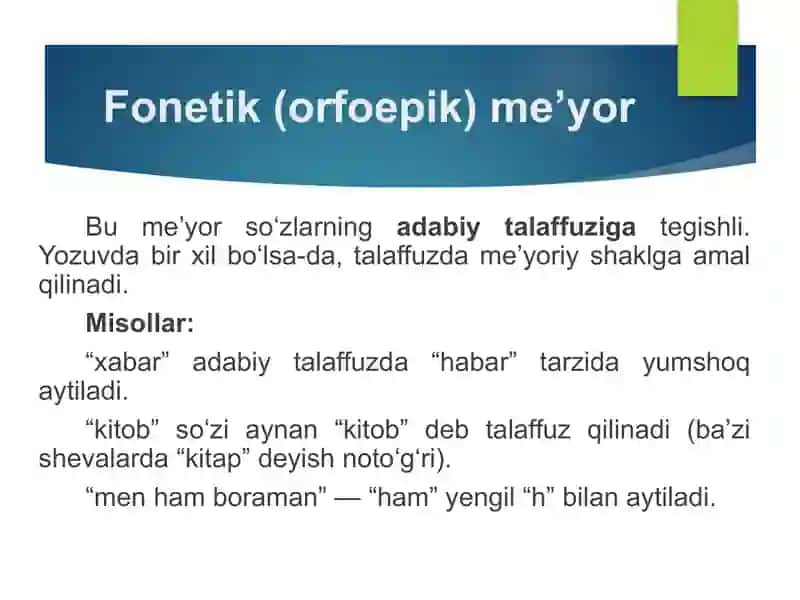 Adabiy til me'yorlari 4
