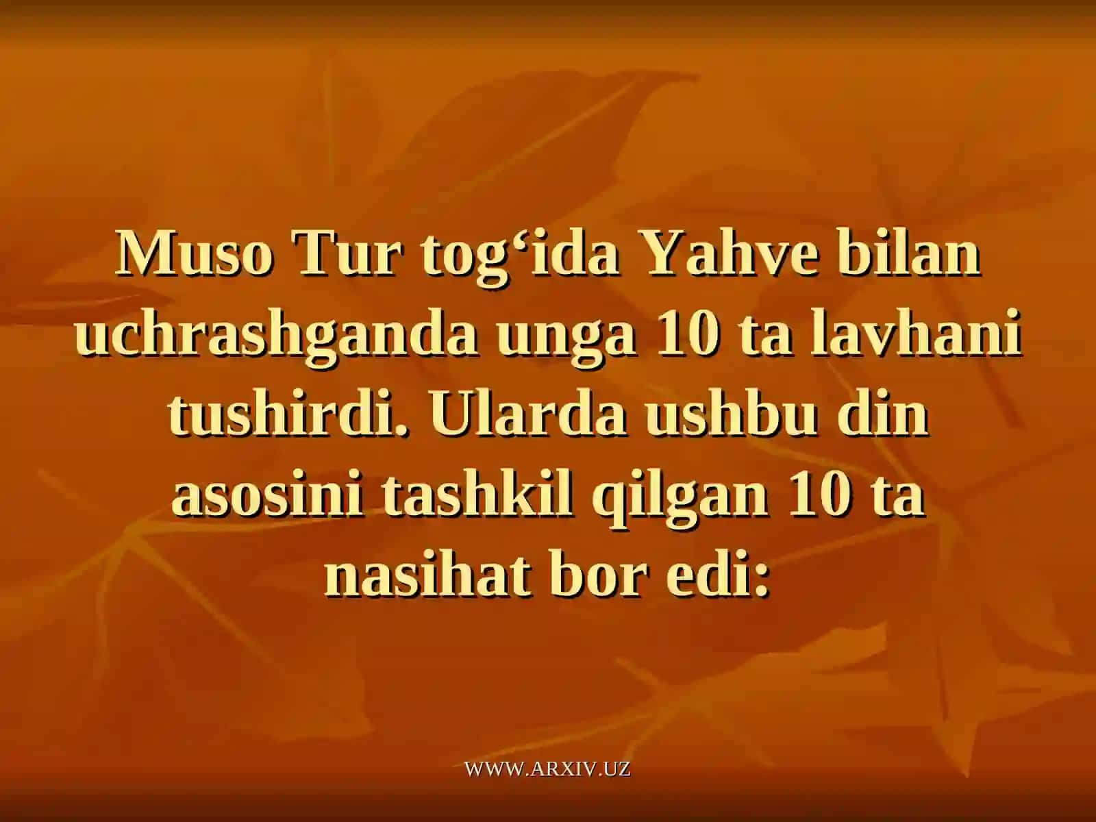 Yahudiylik va xristiyanlik dini manbalari 4