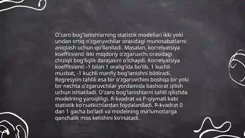 Chiziqli regressiya tahlili 4