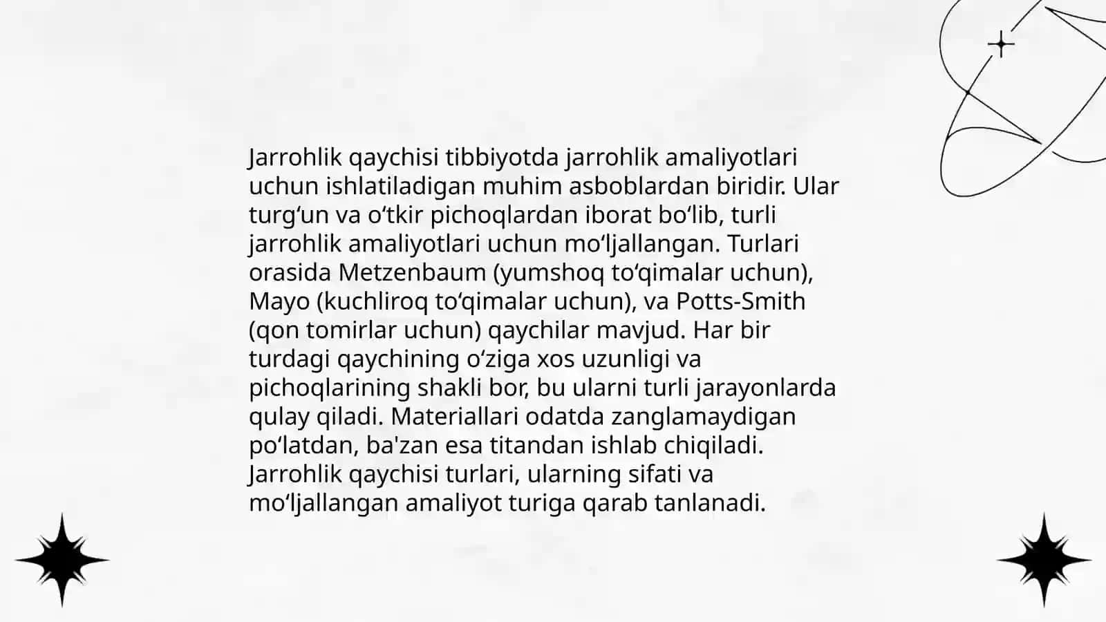Xirurgik pichoqlar va skalpellar 4